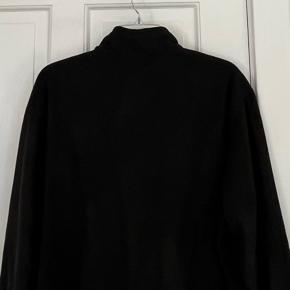 The North Face TNF Black Lightweight Fleece 1/4 Zip Pullover Outdoor Mens XL - Picture 5 of 12